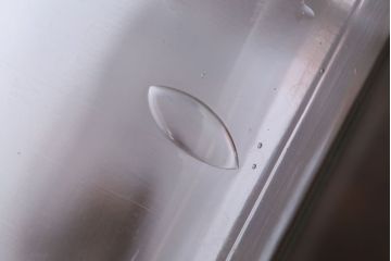 アンティーク雑貨　昭和レトロ　古い駄菓子屋のアンティークガラス瓶(ビン)2個セット