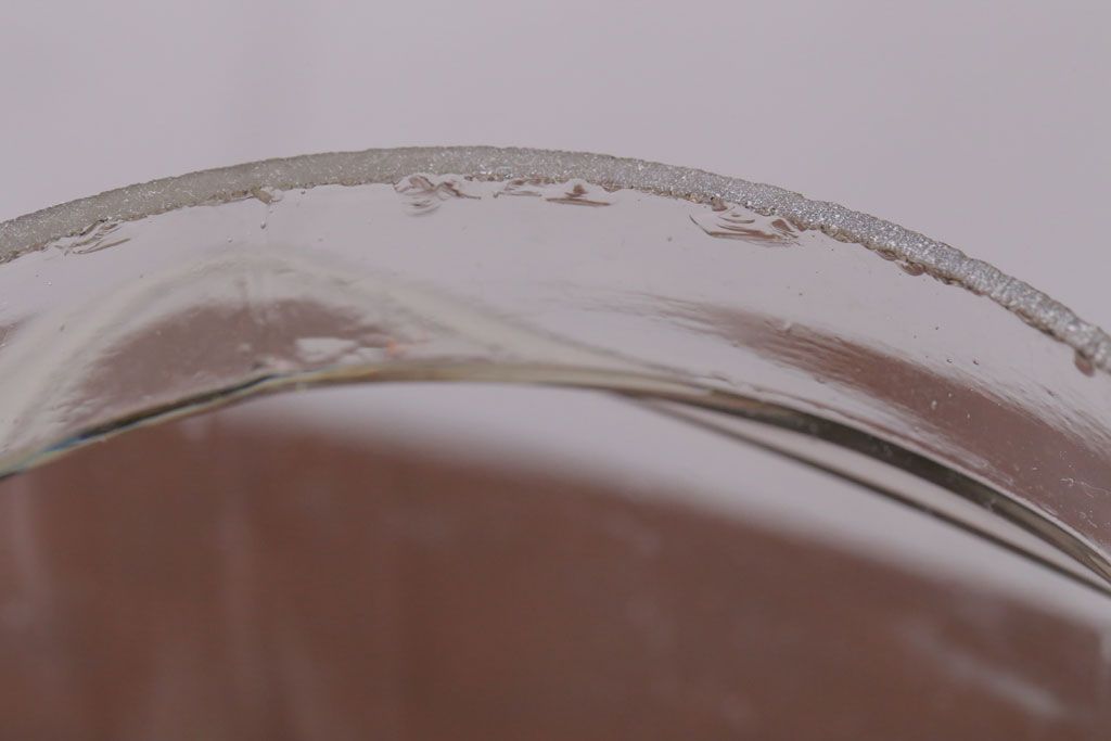 アンティーク雑貨　昭和レトロ　古い駄菓子屋のアンティークガラス瓶(ビン)2個セット(2)