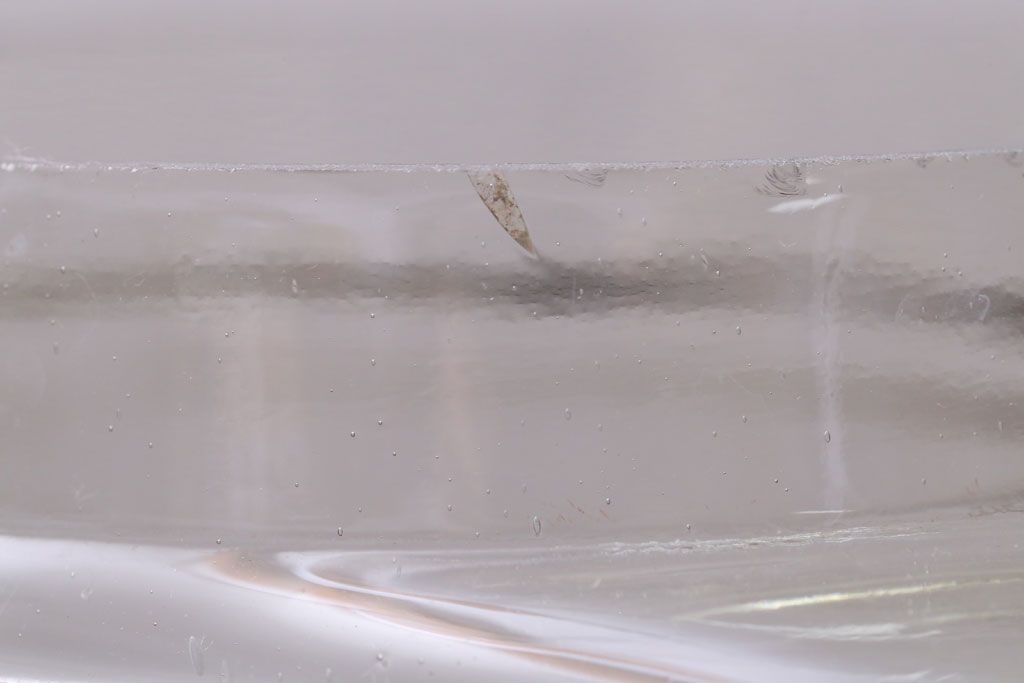 アンティーク雑貨　昭和レトロ　古い駄菓子屋のアンティークガラス瓶(ビン)2個セット(2)