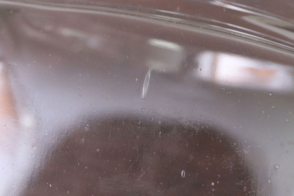 アンティーク雑貨　昭和レトロ　古い駄菓子屋のアンティークガラス瓶(ビン)2個セット(2)