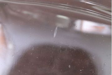 アンティーク雑貨　昭和レトロ　古い駄菓子屋のアンティークガラス瓶(ビン)2個セット(2)