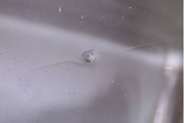 アンティーク雑貨　昭和レトロ　古い駄菓子屋のアンティークガラス瓶(ビン)2個セット(2)