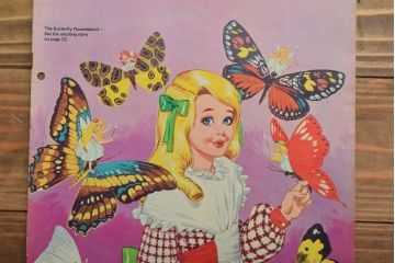 アンティーク雑貨　イギリスビンテージ　1971年　Once Upon a Time 児童雑誌(絵本)5冊セット