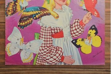 アンティーク雑貨　イギリスビンテージ　1971年　Once Upon a Time 児童雑誌(絵本)5冊セット