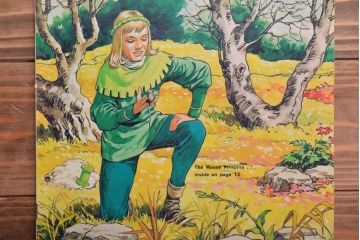アンティーク雑貨　イギリスビンテージ　1971年　Once Upon a Time 児童雑誌(絵本)5冊セット