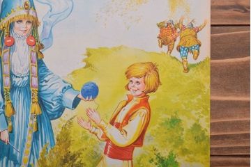 アンティーク雑貨　イギリスビンテージ　1972年　Once Upon a Time 児童雑誌(絵本)5冊セット