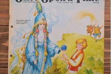 アンティーク雑貨　イギリスビンテージ　1972年　Once Upon a Time 児童雑誌(絵本)5冊セット