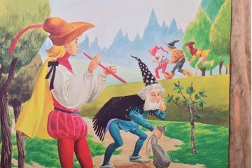 アンティーク雑貨　イギリスビンテージ　1971年　Once Upon a Time 児童雑誌(絵本)5冊セット(2)