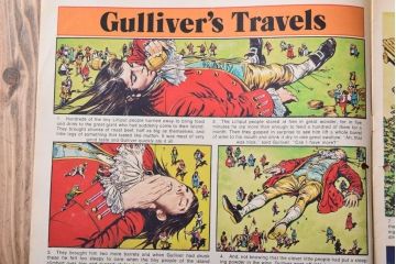 アンティーク雑貨　イギリスビンテージ　1971年　Once Upon a Time 児童雑誌(絵本)5冊セット(2)