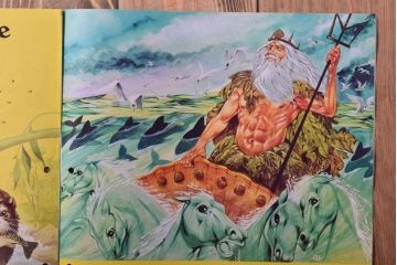 アンティーク雑貨　イギリスビンテージ　1971年　Once Upon a Time 児童雑誌(絵本)5冊セット(2)