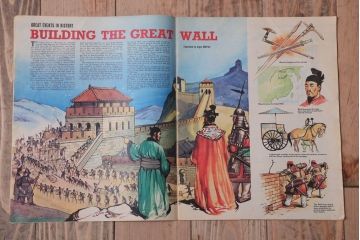 アンティーク雑貨　イギリスビンテージ　1967年　LOOK AND LEARN 児童雑誌(コミック)5冊セット
