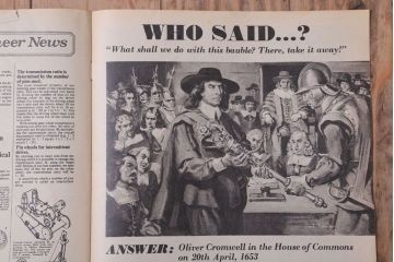 アンティーク雑貨　イギリスビンテージ　1967年　LOOK AND LEARN 児童雑誌(コミック)5冊セット
