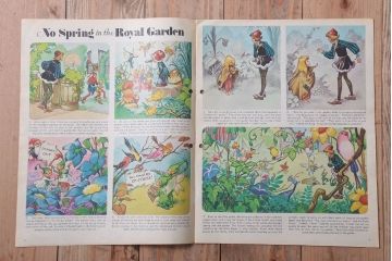アンティーク雑貨　イギリスビンテージ　1972年　Once Upon a Time 児童雑誌(絵本)5冊セット(2)