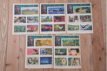 アンティーク雑貨　イギリスビンテージ　1972年　Once Upon a Time 児童雑誌(絵本)5冊セット(2)