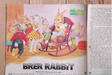 アンティーク雑貨　イギリスビンテージ　1971年　Once Upon a Time 児童雑誌(絵本)5冊セット(3)