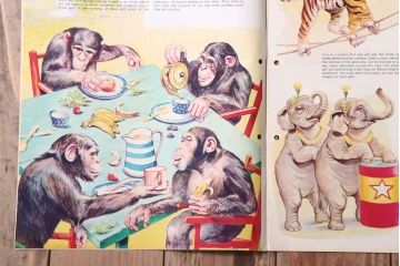 アンティーク雑貨　イギリスビンテージ　1971年　Once Upon a Time 児童雑誌(絵本)5冊セット(3)