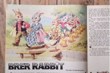 アンティーク雑貨　イギリスビンテージ　1971年　Once Upon a Time 児童雑誌(絵本)5冊セット(3)