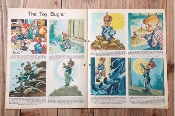アンティーク雑貨　イギリスビンテージ　1971年　Once Upon a Time 児童絵本(雑誌)5冊セット