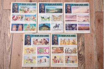 アンティーク雑貨　イギリスビンテージ　1971年　Once Upon a Time 児童絵本(雑誌)5冊セット