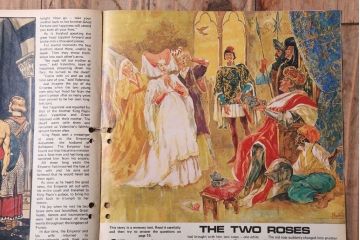 アンティーク雑貨　イギリスビンテージ　1969年　Once Upon a Time 児童雑誌(絵本)5冊セット