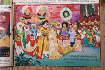 アンティーク雑貨　イギリスビンテージ　1969年　Once Upon a Time 児童雑誌(絵本)5冊セット