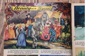 アンティーク雑貨　イギリスビンテージ　1969年　Once Upon a Time 児童雑誌(絵本)5冊セット