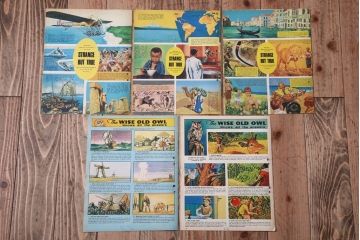 アンティーク雑貨　イギリスビンテージ　1969年　Once Upon a Time 児童雑誌(絵本)5冊セット
