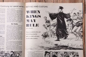 アンティーク雑貨　イギリスビンテージ　1968年　LOOK AND LEARN 児童雑誌(コミック)3冊セット