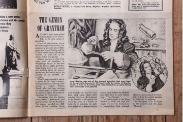 アンティーク雑貨　イギリスビンテージ　1968年　LOOK AND LEARN 児童雑誌(コミック)3冊セット