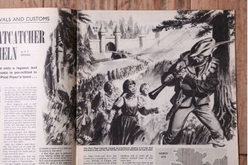 アンティーク雑貨　イギリスビンテージ　1967年　LOOK AND LEARN 児童雑誌(コミック)5冊セット(2)