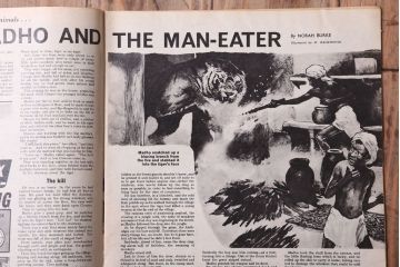 アンティーク雑貨　イギリスビンテージ　1967年　LOOK AND LEARN 児童雑誌(コミック)5冊セット(3)