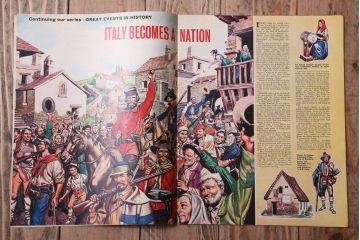 アンティーク雑貨　イギリスビンテージ　1967年　LOOK AND LEARN 児童コミック(雑誌)5冊セット
