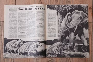 アンティーク雑貨　イギリスビンテージ　1967年　LOOK AND LEARN 児童コミック(雑誌)5冊セット(2)