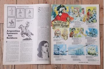 アンティーク雑貨　イギリスビンテージ　1967年　LOOK AND LEARN 児童コミック(雑誌)5冊セット(2)