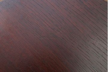 アンティーク家具　和製アンティーク　小ぶりな古い栗材製の丸ちゃぶ台