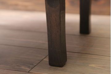 アンティーク家具　和製アンティーク　小ぶりな古い栗材製の丸ちゃぶ台