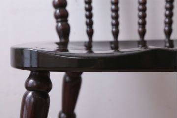松本民芸家具　ビンテージ品　16型　スピンドルチェア(3)