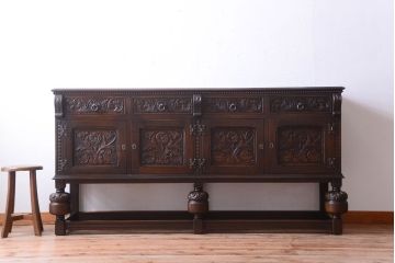 ヴィンテージ家具　イギリスビンテージ　JAYCEE FUNITURE(ジェイシー・ファニチャー)　サイドボード