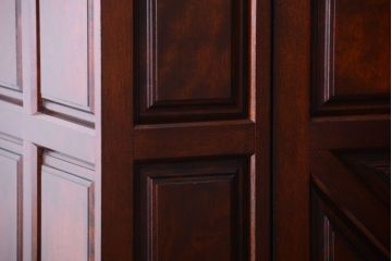 中古　特注品　松本民芸家具　収納箪笥(戸棚・収納棚)