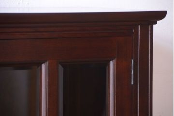 中古　特注品　松本民芸家具　A型面取書棚(定価約384000円)