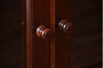 中古　特注品　松本民芸家具　A型面取書棚(定価約384000円)