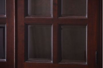 中古　特注品　松本民芸家具　A型面取書棚(定価約384000円)