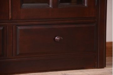 中古　特注品　松本民芸家具　A型面取書棚(定価約384000円)