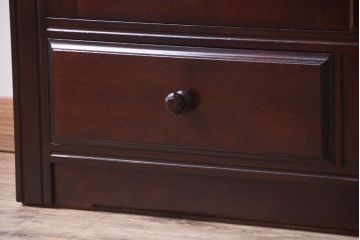 中古　特注品　松本民芸家具　A型面取書棚(定価約384000円)