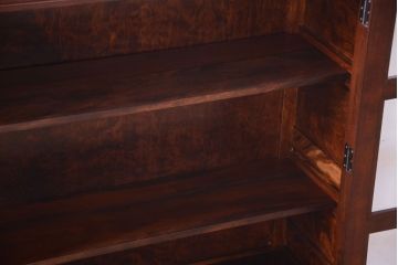 中古　特注品　松本民芸家具　A型面取書棚(定価約384000円)