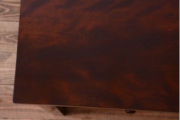 中古　特注品　松本民芸家具　キャスター付きサイドテーブル(机)