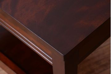 中古　特注品　松本民芸家具　キャスター付きサイドテーブル(机)