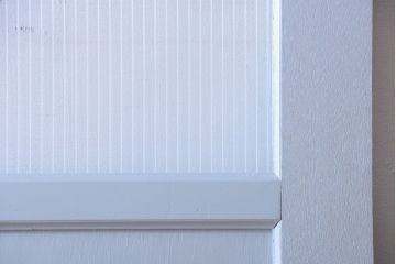 アンティーク　モールガラス入り!ペイントドア(扉)