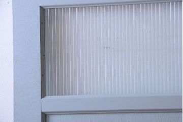 アンティーク　モールガラス入り!ペイントドア(扉)