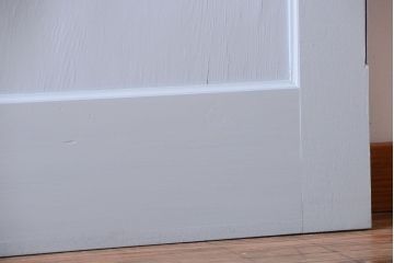 アンティーク　モールガラス入り!ペイントドア(扉)